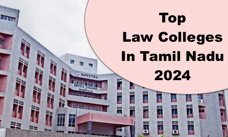 Best Law Colleges in Tamilnadu