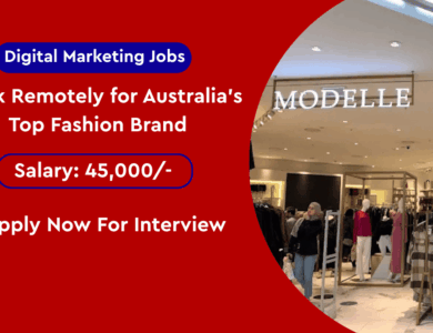 Work Remotely for Australia’s Top Fashion Brand: Modelle Hiring Digital Marketers in India