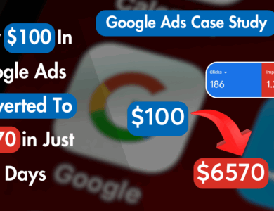 $100 In Google Ads Converted To $6570 in Just 7 Days