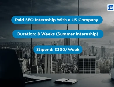 Paid SEO Internship With a US Company Work Remotely & Earn 500Month