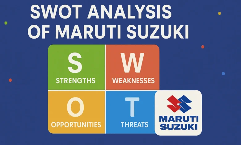 SWOT Analysis of Maruti Suzuki (2025): Strengths, Challenges &Growth Outlook of India’s Auto Leader 1 SWOT Analysis of Maruti Suzuki