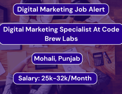 Work with Global Brands as a Digital Marketing Specialist – Code Brew Labs Hiring With Good Salary