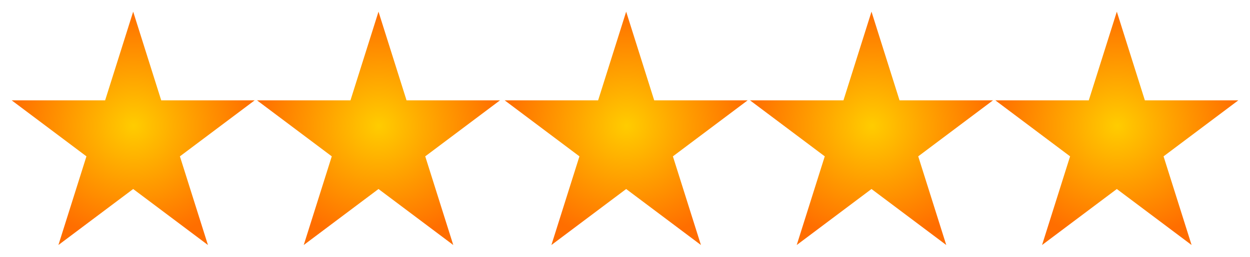 5 star rating